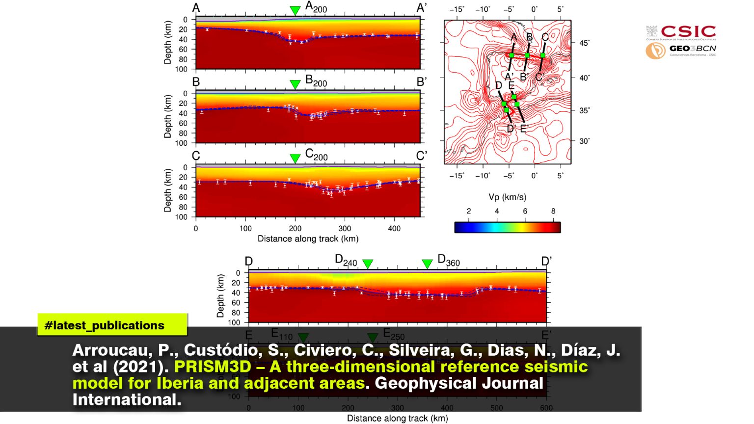 PRISM3D – A three-dimensional reference seismic model for Iberia and adjacent areas