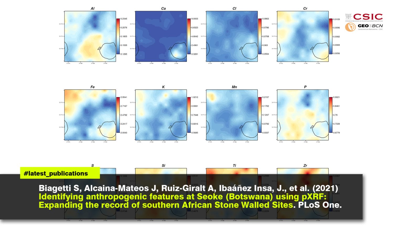 Identifying anthropogenic features at Seoke (Botswana) using pXRF: Expanding the record of southern African Stone Walled Sites