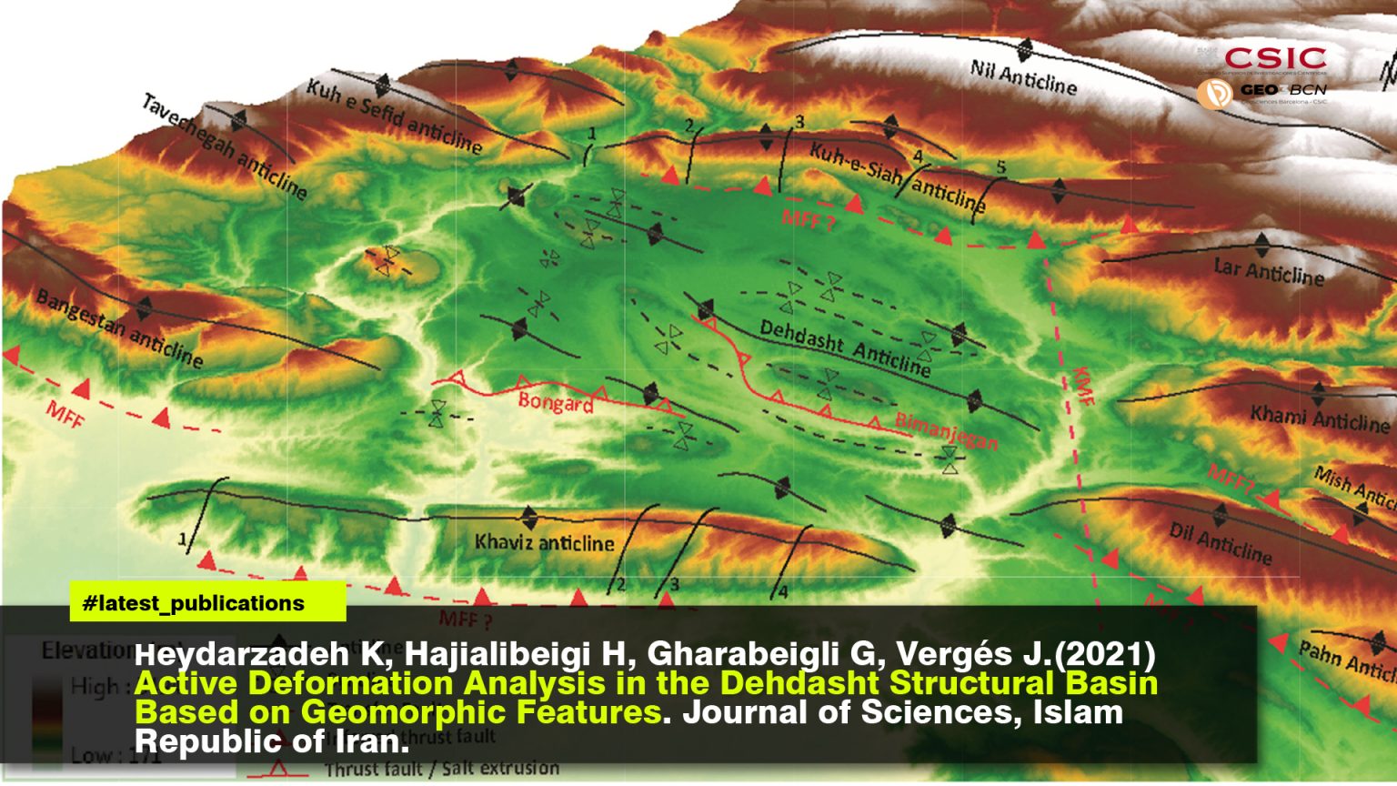 Active Deformation Analysis in the Dehdasht Structural Basin Based on Geomorphic Features