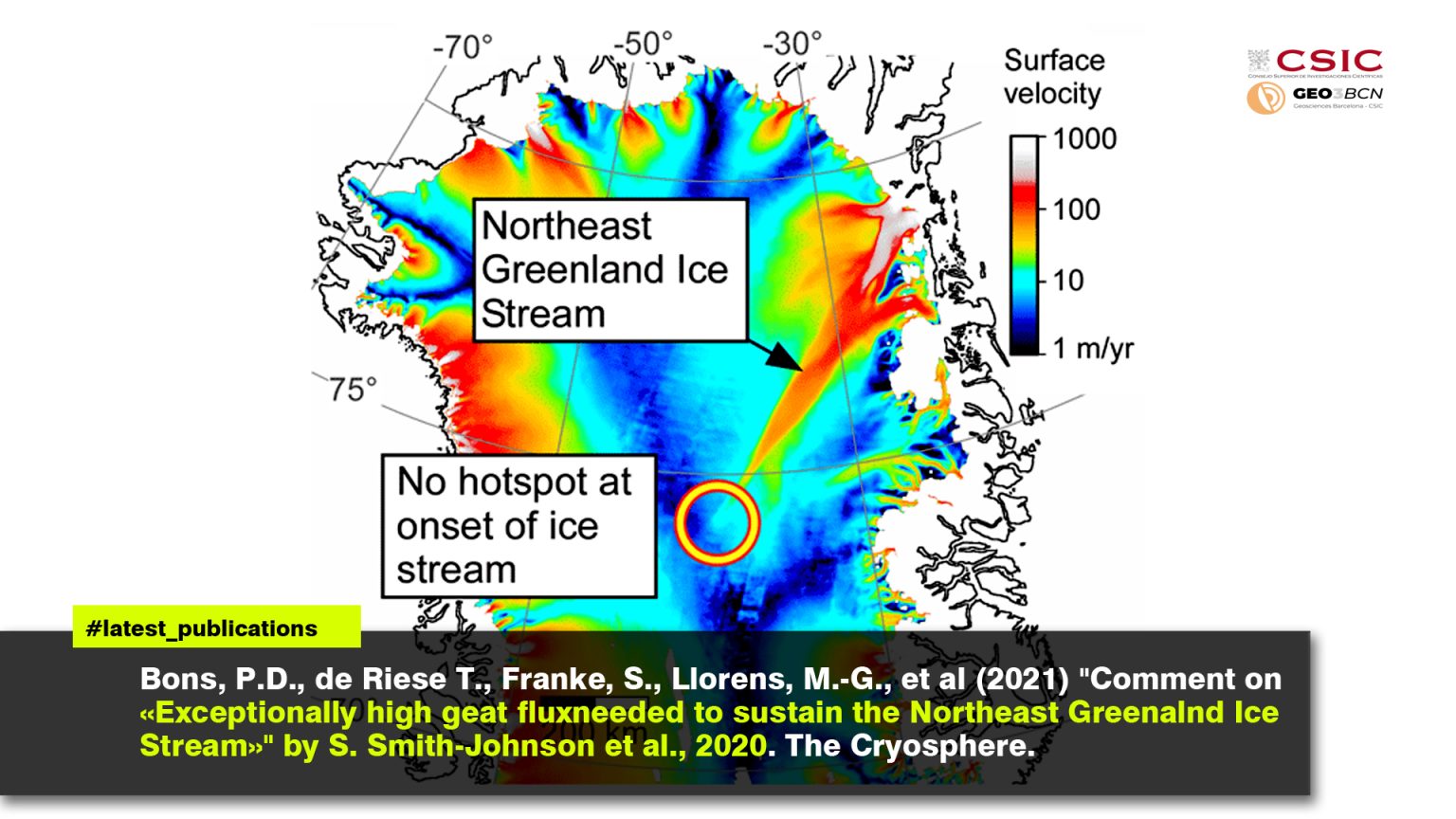 Comment on “Exceptionally high heat flux needed to sustain the Northeast Greenland Ice Stream”