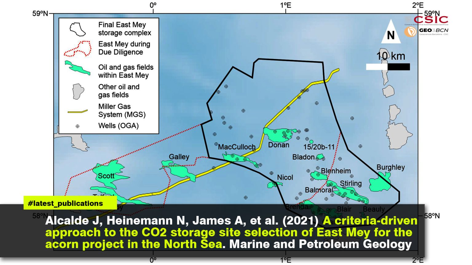 A criteria-driven approach to the CO2 storage site selection of East Mey for the acorn project in the North Sea